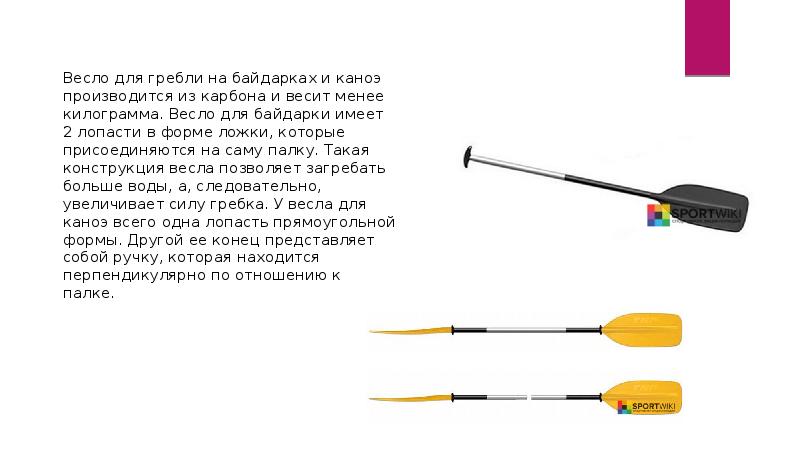 Гребля на байдарках и каноэ презентация