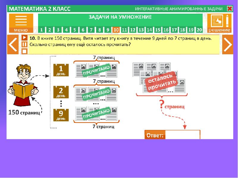 Решение задачи школьники. Что такое текстовая задача в начальной школе. Математика. Интерактивные анимированные задачи. 2 Класс. Как анимировать задачу. Презентация анимированная задача с решением.