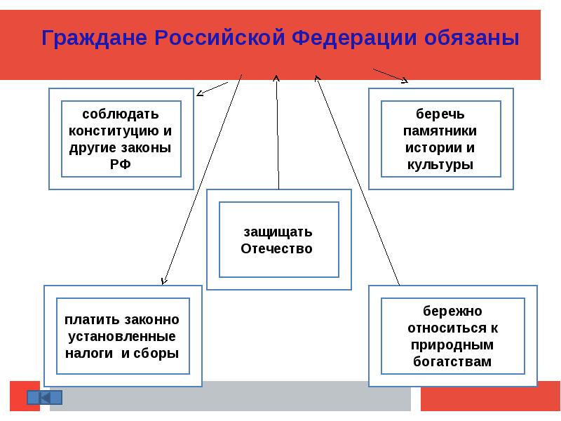 Права и обязанности граждан презентация 7 класс