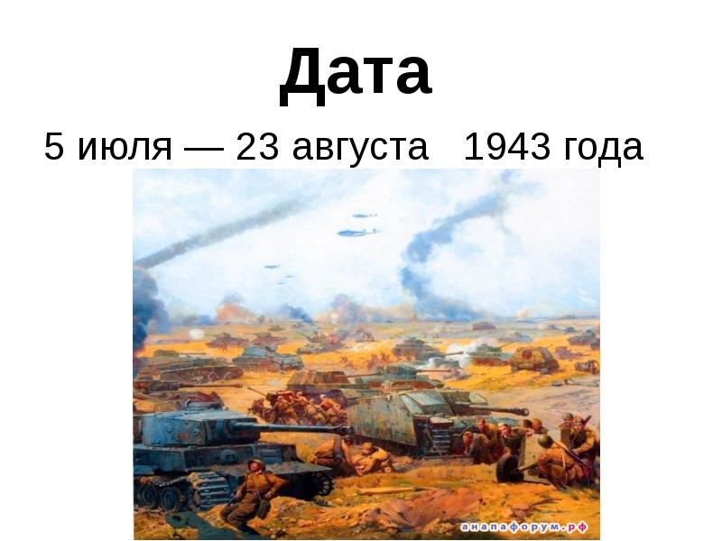 23 июля 23 августа 1943