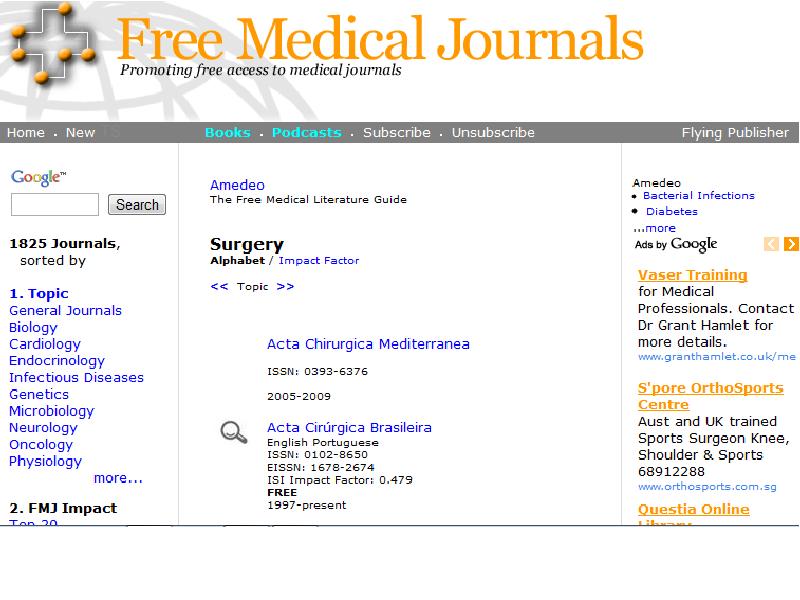 New journal of medicine