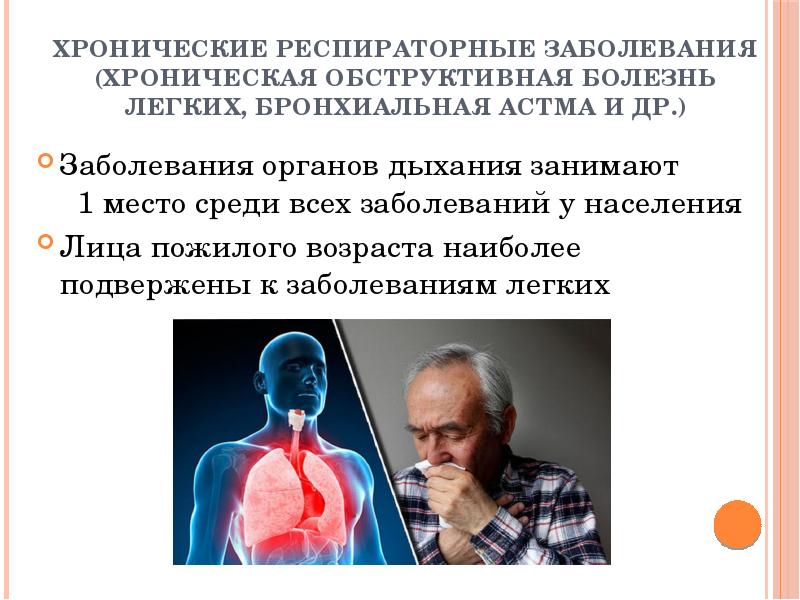 Хроническим заболеванием дыхательных. Хроническая обструктивная болезнь легких у пожилых. Хроническая болезнь легких у пожилых. Заболевания органов дыхания у пожилых. Симптомы ХОБЛ У пожилых.