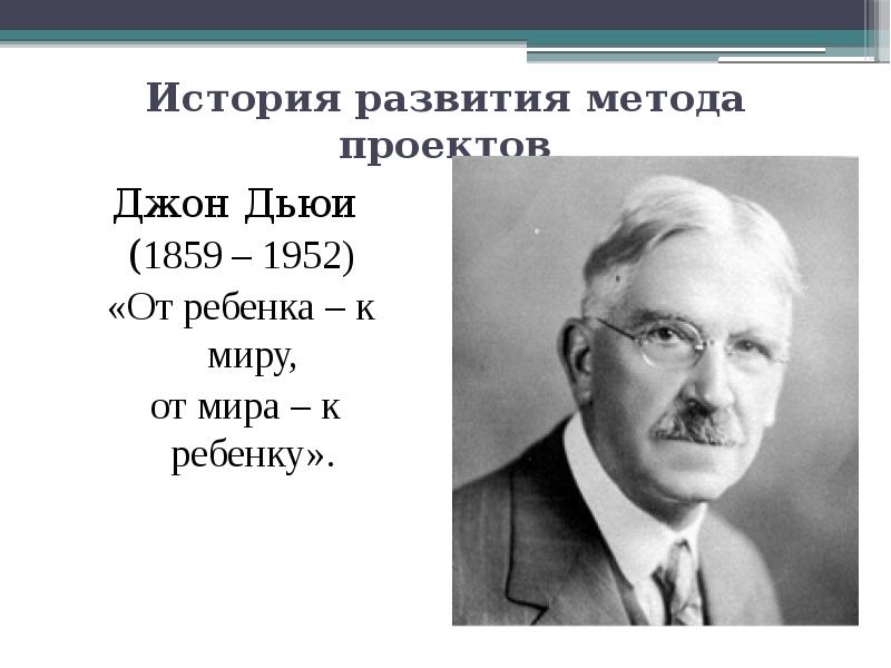 Автором метода проектов является а макаренко д дьюи д карнеги