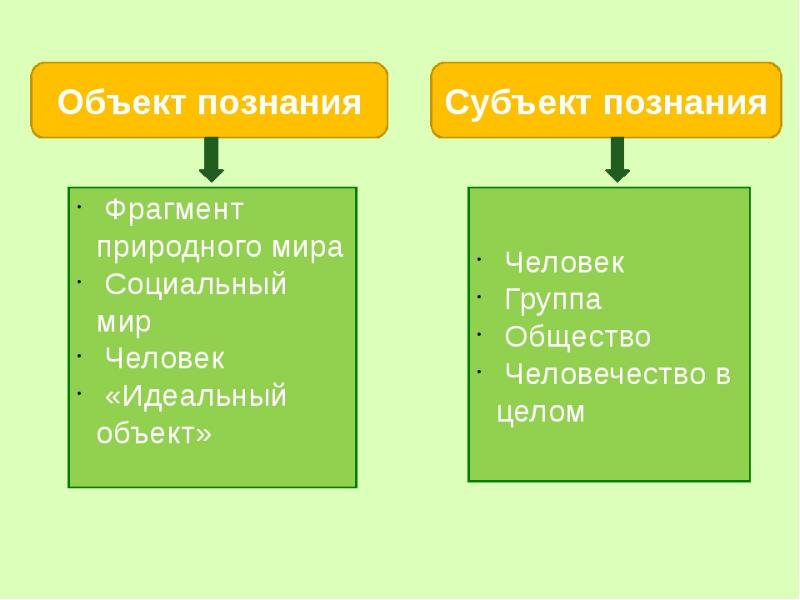 Теоретическое познание презентация