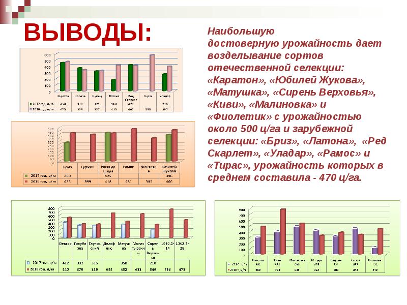 Сортоиспытание картофеля проект