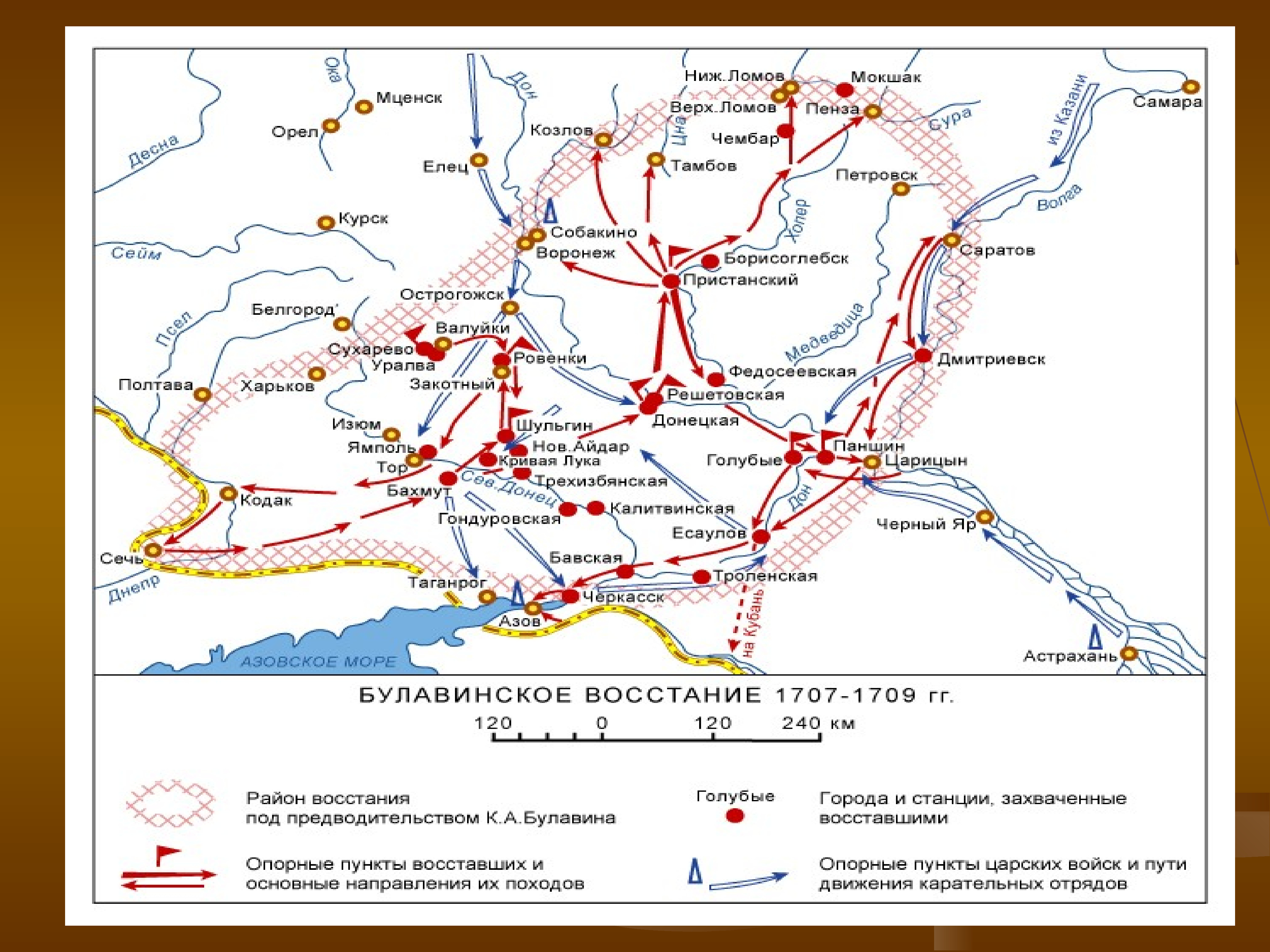 Восстание Кондратия Булавина 1707-1708