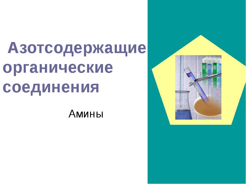 Азотсодержащие вещества тест. Азотсодержащие органические соединения.
