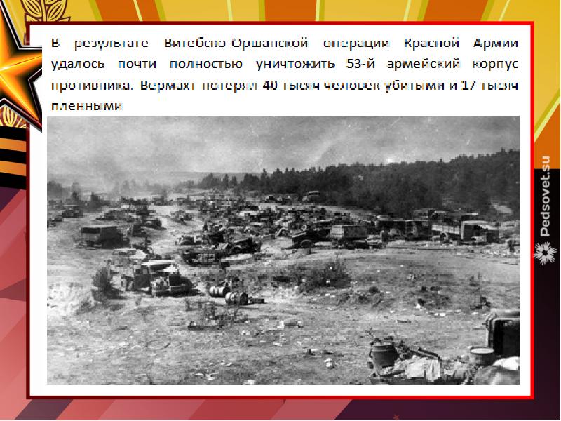 Освобождение прибалтики 1944 презентация