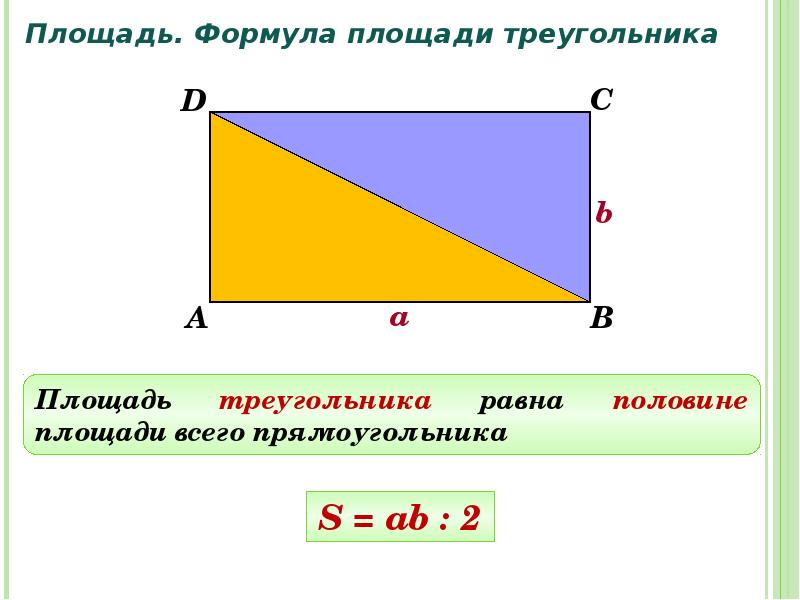 Площадь 5 класс математика презентация