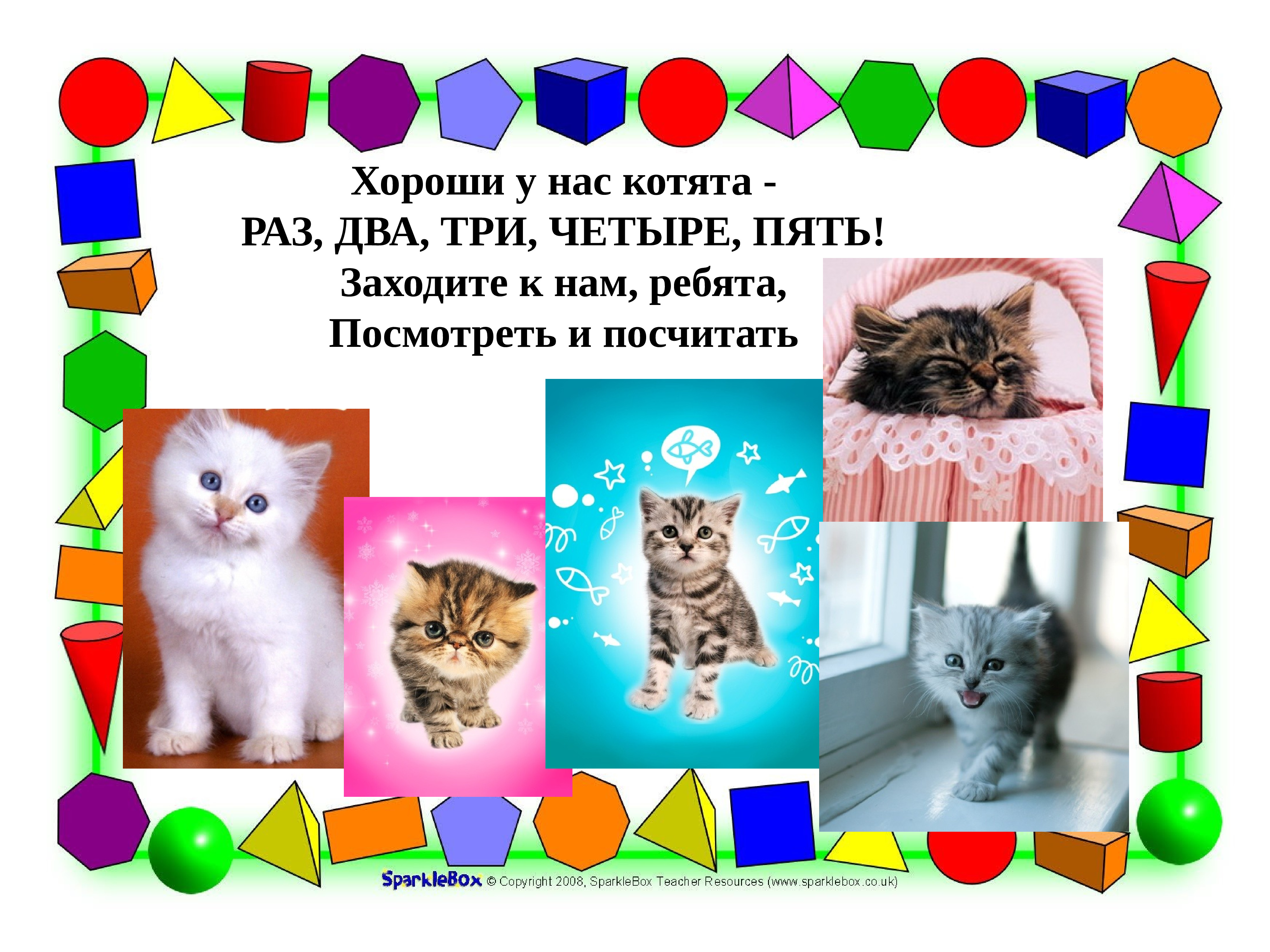 Раз котенок. Презентация ФЭМП средняя группа. Котята для ФЭМП. Котята раз два три. Хороши у нас котята раз два три четыре пять.