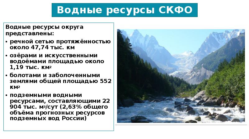 Основными ресурсами северного кавказа является. Водные ресурсы СКФО. Водные ресурсы Южного Кавказа. Водные богатства Республики Дагестан. Водные ресурсы Грузии.