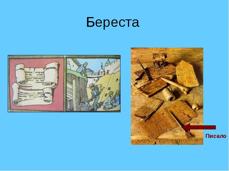 От знаков к буквам от бересты к страницам презентация