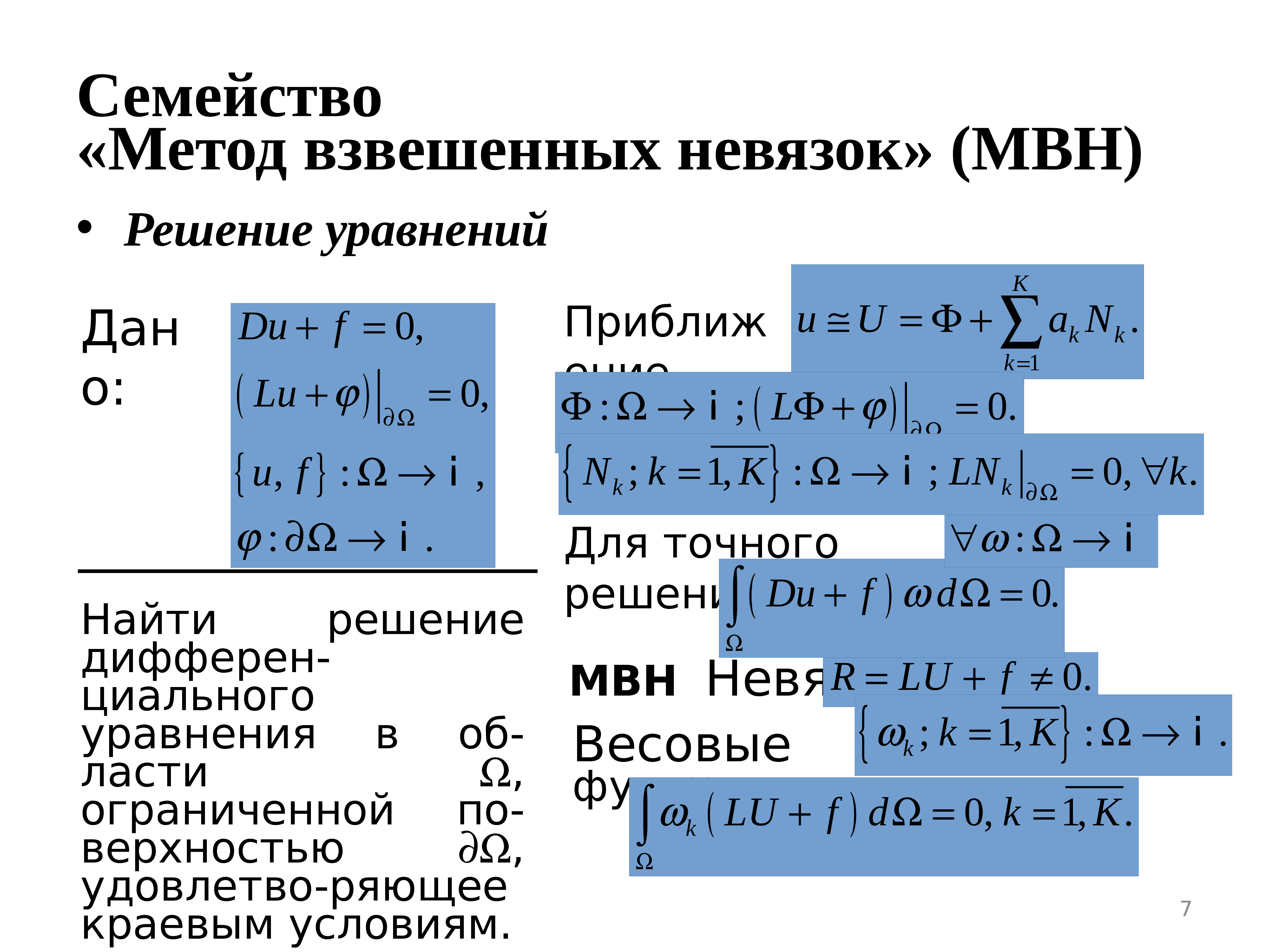 Метод конечной точки. Метод взвешенных невязок. Метод минимальных невязок для Слау. Метод взвешенных решений. Метод невязок пример.