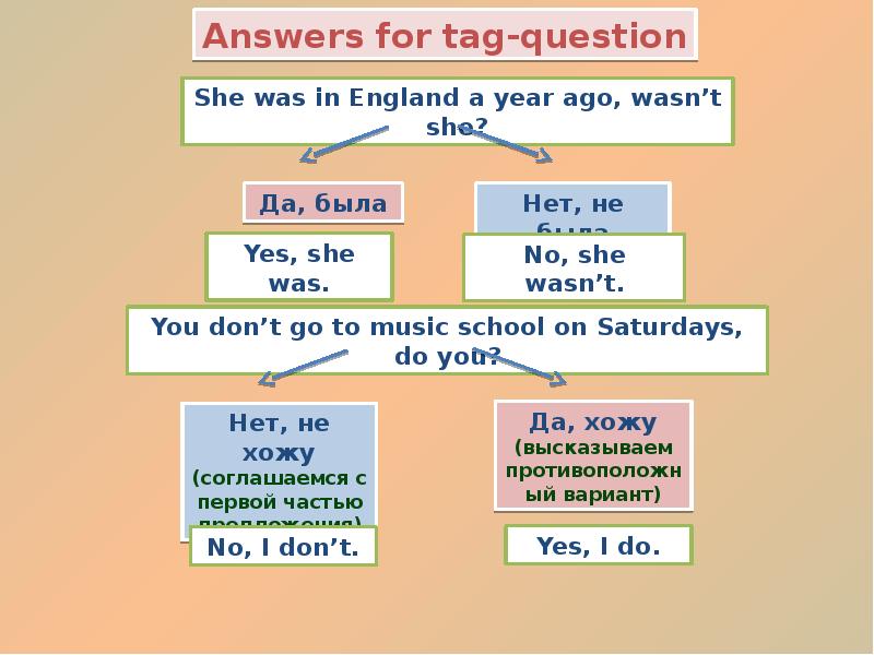 Types of questions презентация