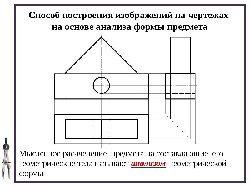 Основной способ построения чертежей