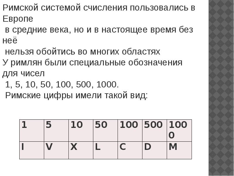 Число в римской системе счисления питон. Римская система исчисления. Римская система счисления презентация. Римская система счисления перевод. Перевод в римскую систему счисления питон.