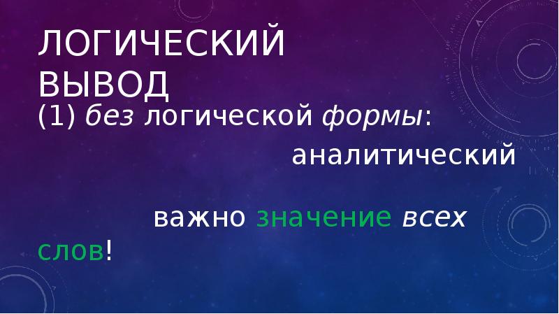 Современная логика презентация