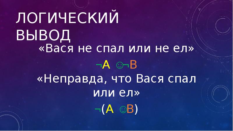 Логический вывод