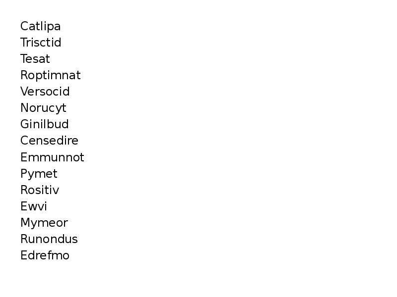 Catlipa Catlipa Trisctid Tesat Roptimnat Versocid Norucyt Ginilbud Censedire Emmunnot Pymet