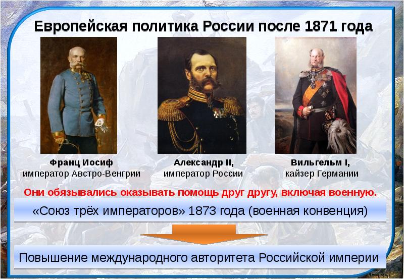 Внешняя политика россии в 1850 е начале 1880 х годов презентация