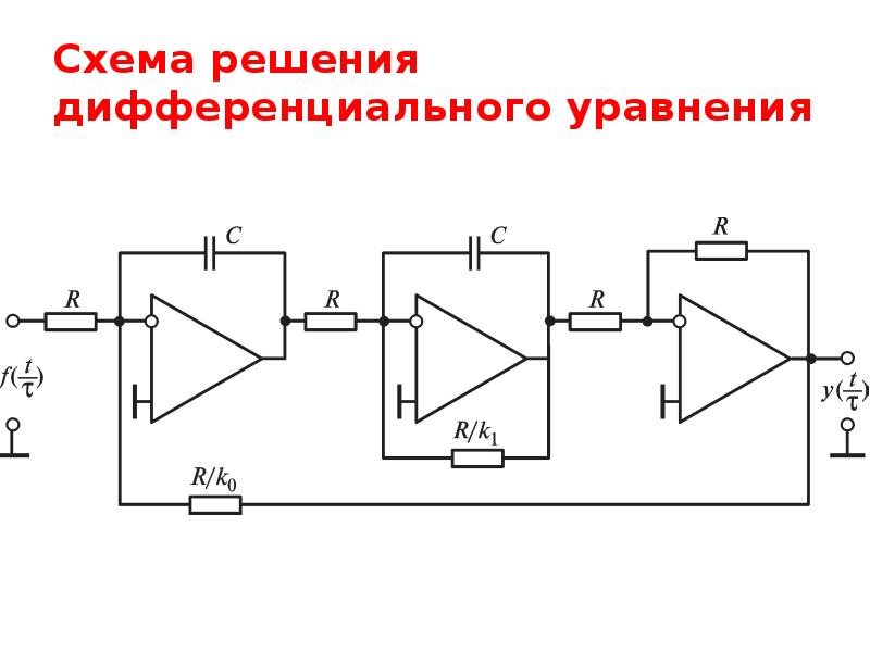 Линейные схемы на основе операционных усилителей