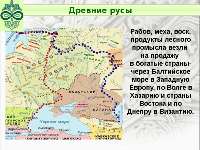 Первые известия о руси 6 класс