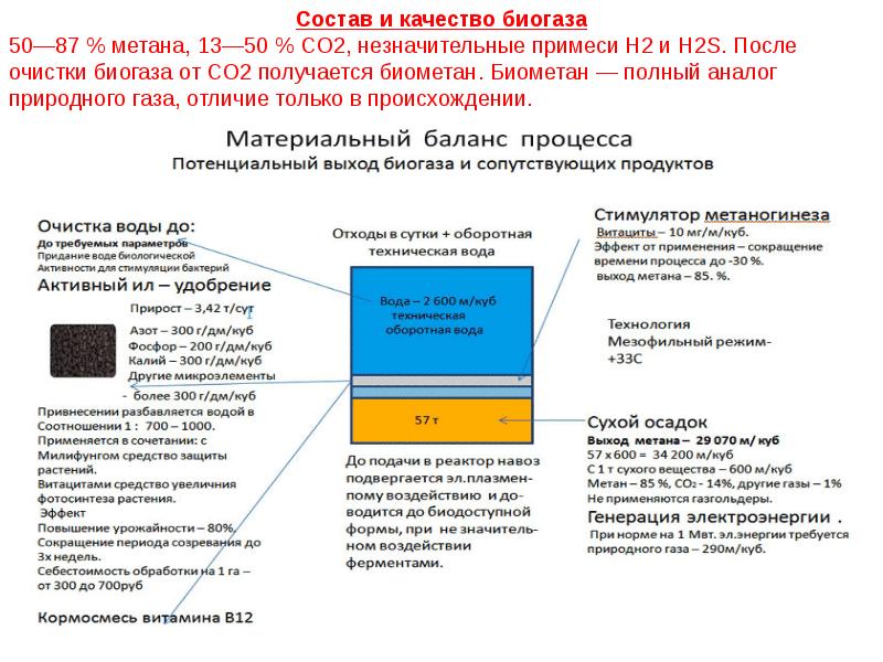 Презентация на тему биогазовые установки