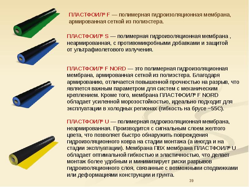 Гидроизоляционные работы презентация