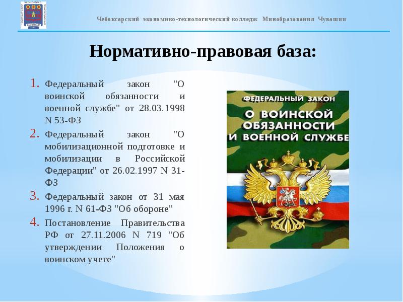 Первоначальная постановка граждан на воинский учет презентация