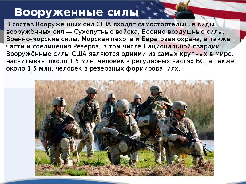 Военная политика сша презентация