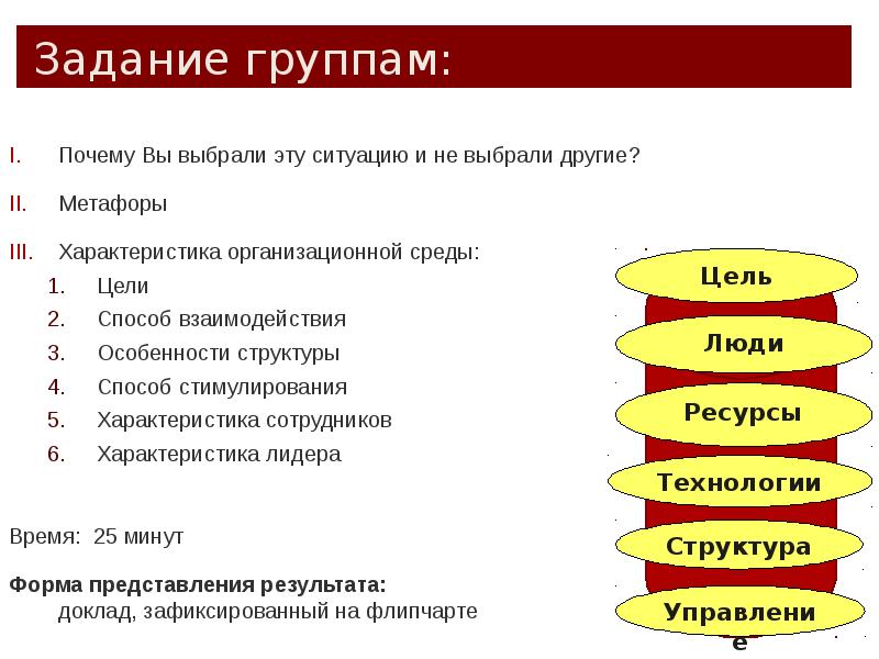 Организационная культура команды проекта