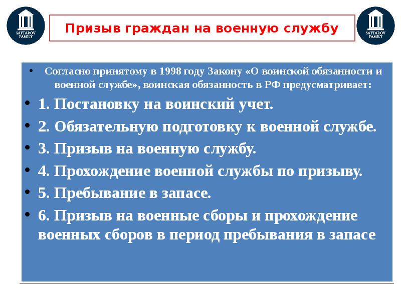 Воинская обязанность и альтернативная гражданская служба презентация