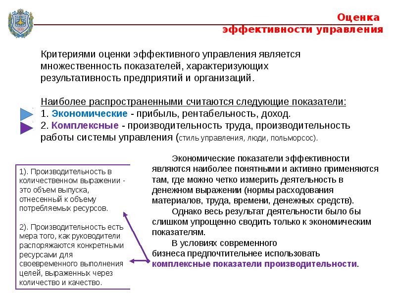 Эффективность муниципального управления презентация