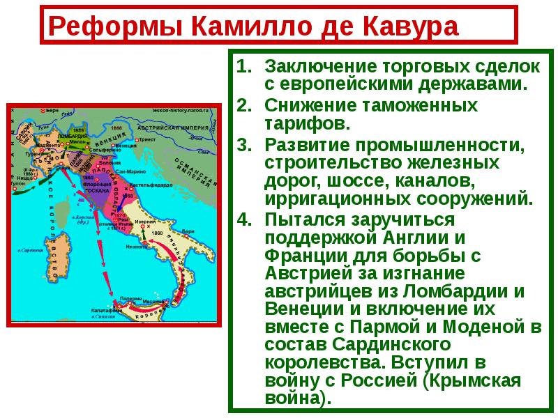 Конспект италия 9 класс