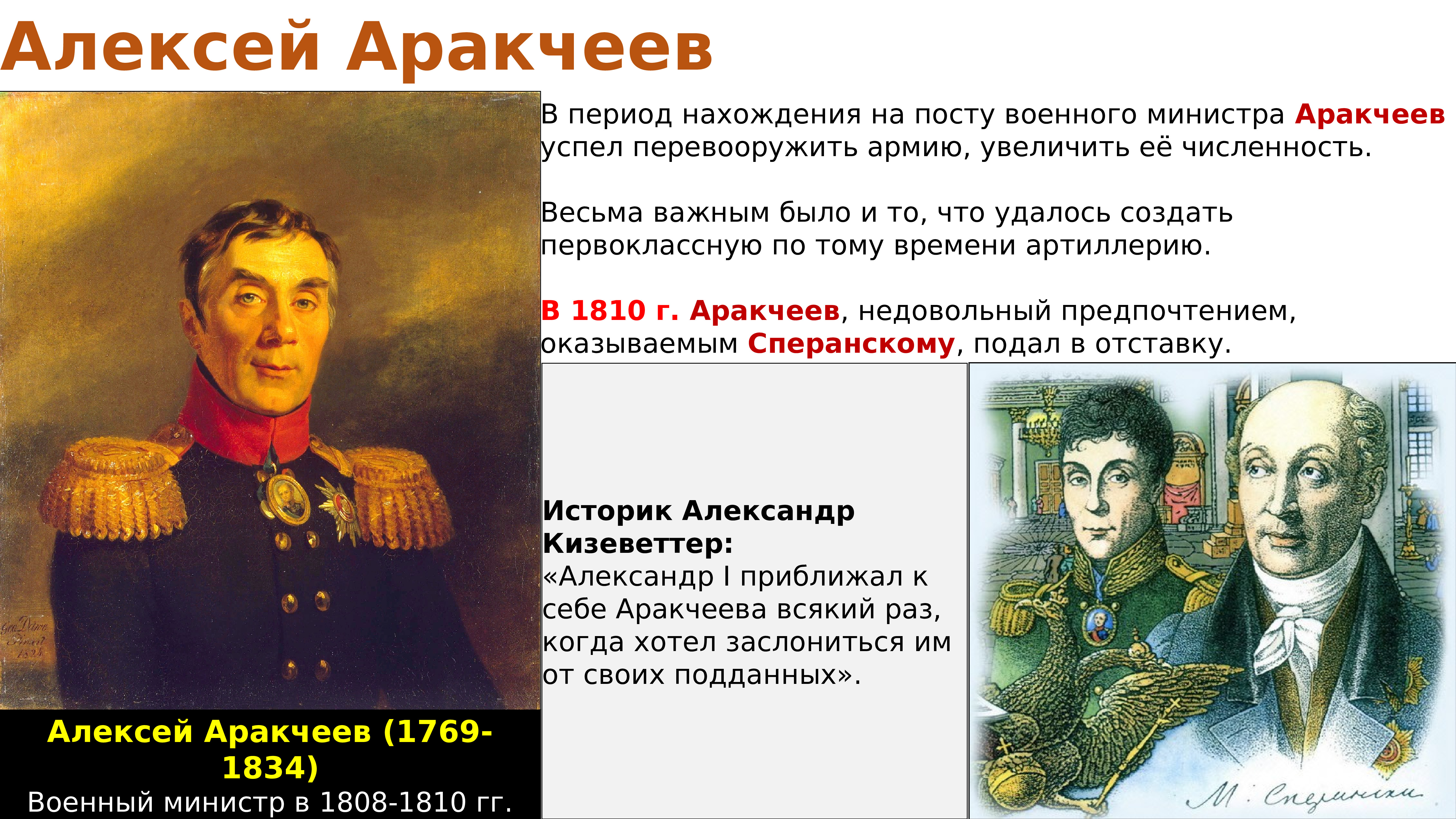 Автором проекта реформ по преобразованию государственного аппарата в 1810 1811 гг был тест