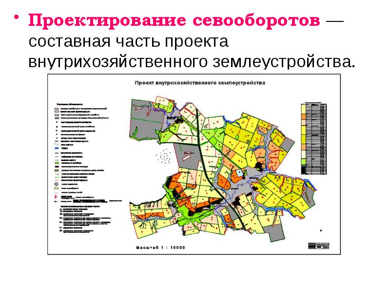 Проект внутрихозяйственного землеустройства пример