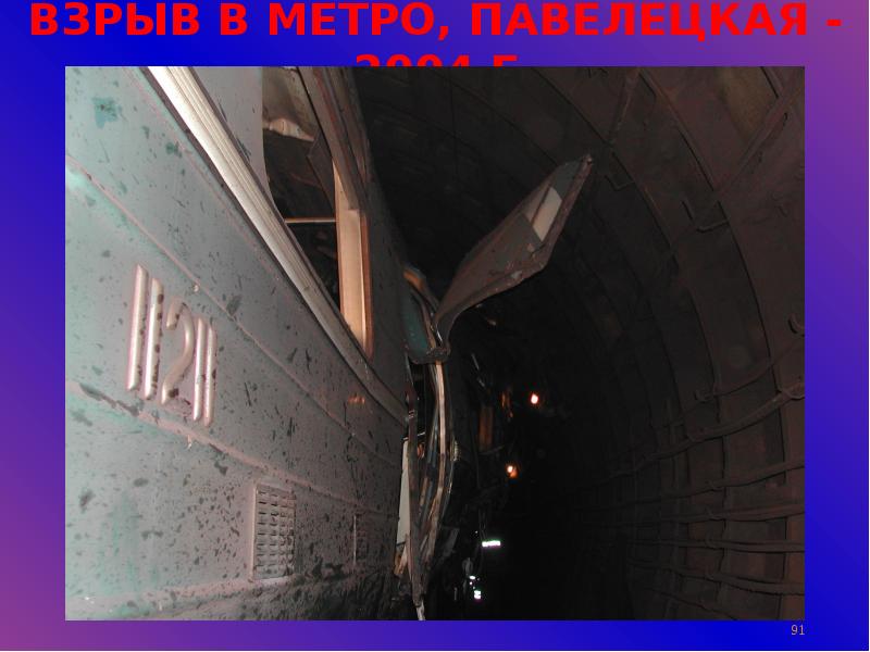 Февраль 2004. Взрыв метро на Павелецкая. Взрыв в Московском метро 1996.