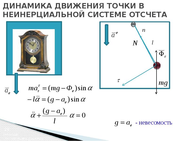 Время в движущейся системе отсчета. Движение точки в неинерциальной системе отсчета. Динамика в неинерциальной системе отсчета. Динамика материальной точки в неинерциальной системе отсчета. Динамическое движение.