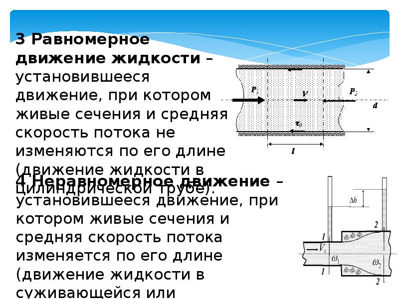 Гидродинамика это. Виды движения жидкости гидродинамика. Гидродинамика живое сечение. Виды потоков в гидродинамике. Виды напора гидродинамика.