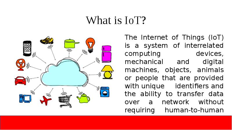 What is IoT?
The Internet of Things (IoT) is a system What is IoT?
The Internet of Things (IoT) is a system