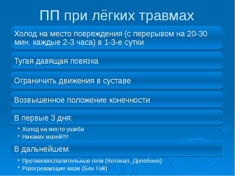 При ранении легких в первую очередь необходимо