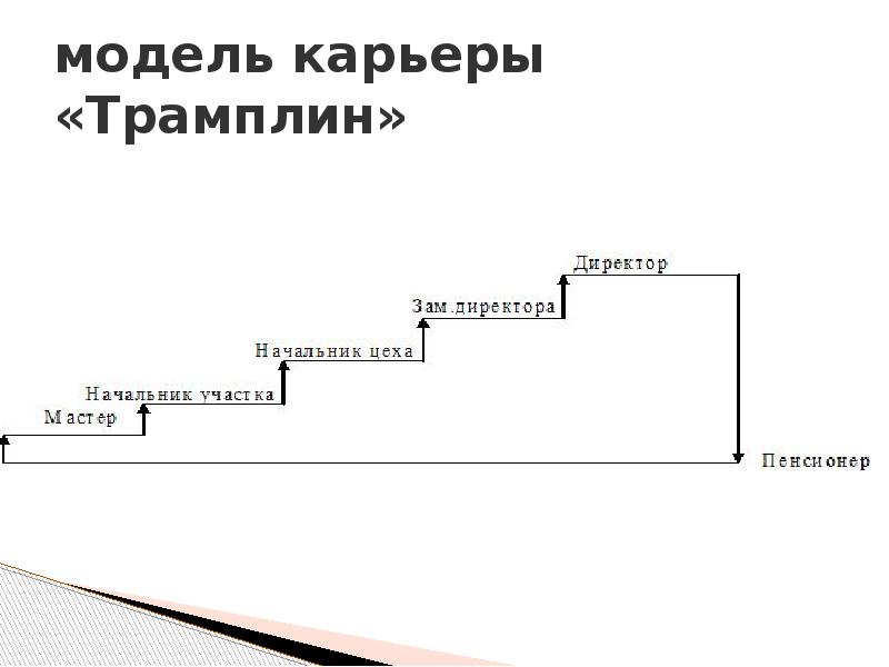 Модели карьеры. Модель развития карьеры трамплин. Типовые модели карьеры трамплин лестница змея перепутье. Модель карьеры трамплин для линейного руководителя. Модель карьеры трамплин рисунок.