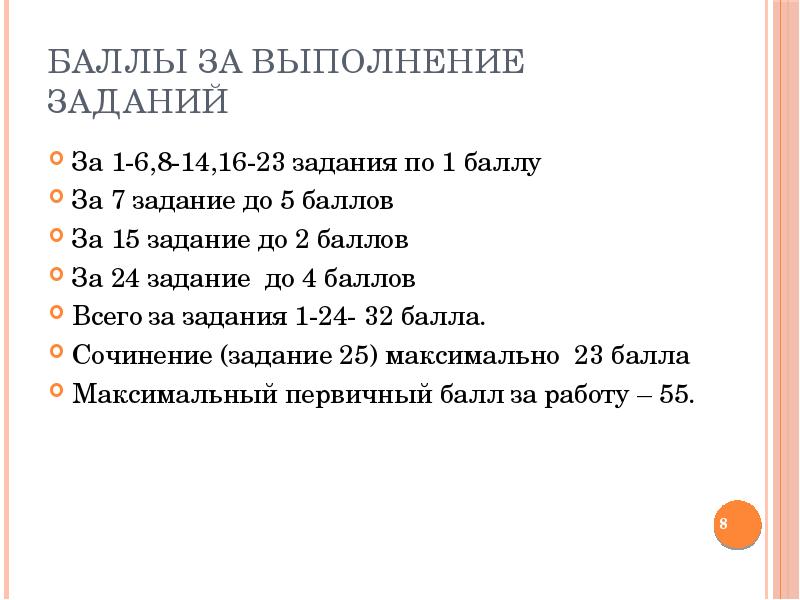 Разбор задания егэ по русскому презентация