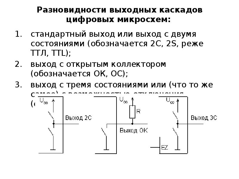 Схема с открытым коллектором