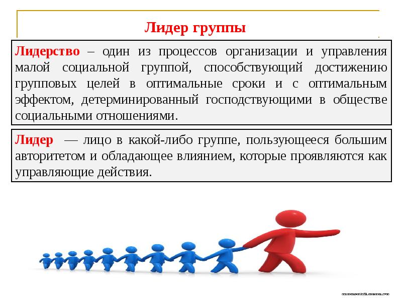 Лидер презентация обществознание