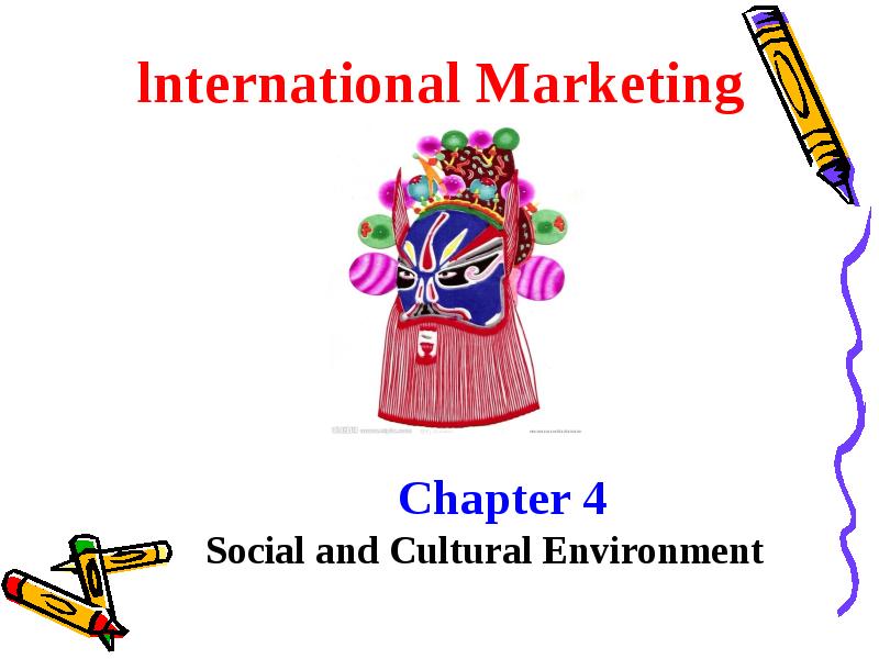 lnternational Marketing Chapter 4 Social and Cultural Environment