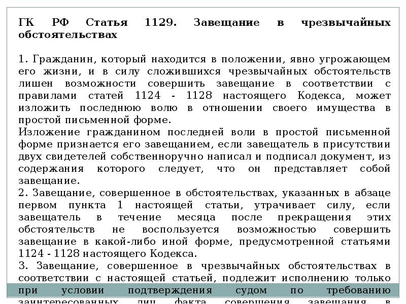 Наследственное право презентация