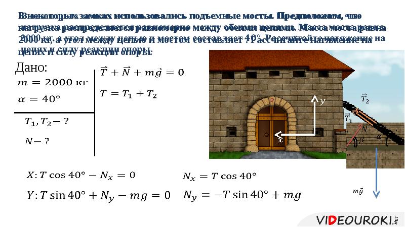 Масса моста