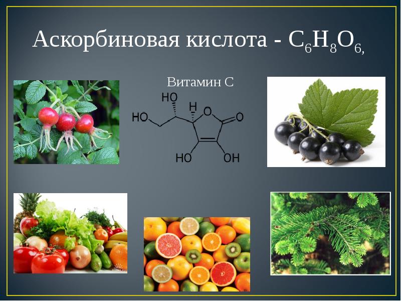 Содержание витамина с в соках проект