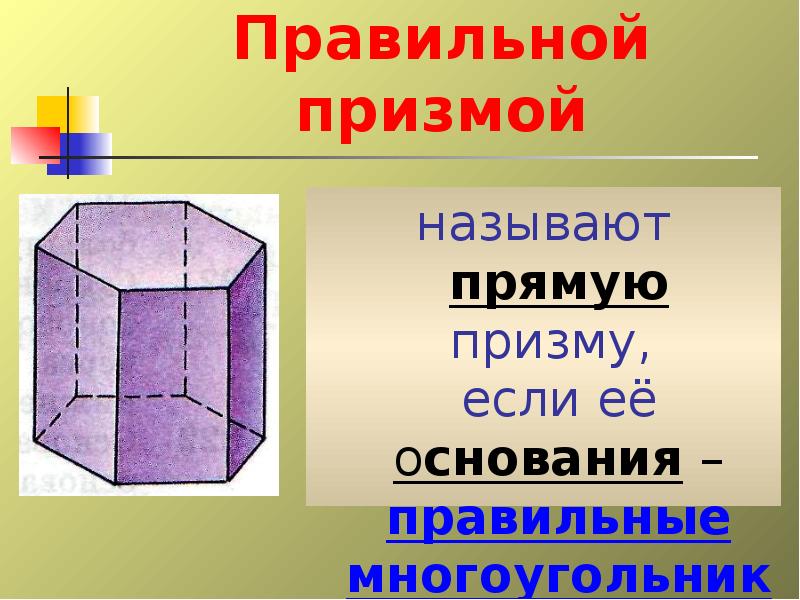 Презентации про призму